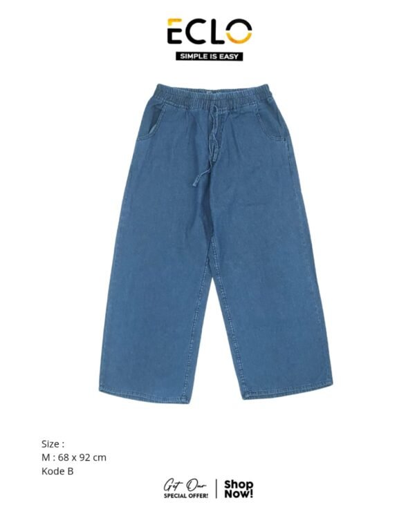 Kulot Jeans Eclo - Gambar 2