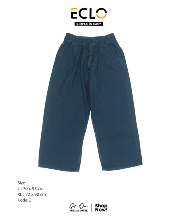 Kulot Jeans Eclo - Gambar 4