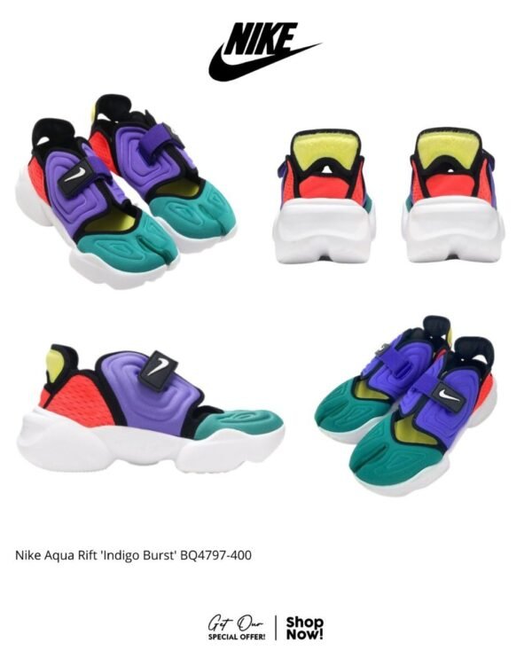 Nike Aqua Rift Sneakers Shoes Bright Crimson Team